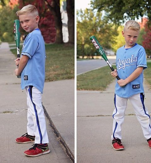 Baseball player diy costume