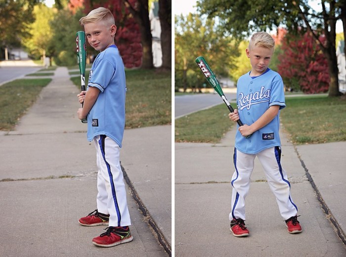 Baseball player diy costume