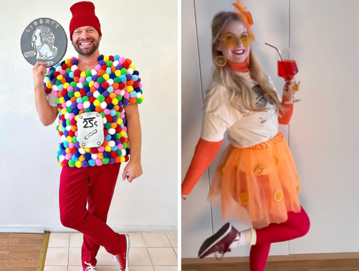 Easy diy couple costumes