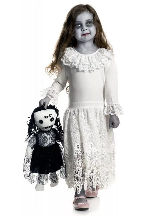 Diy creepy doll costume