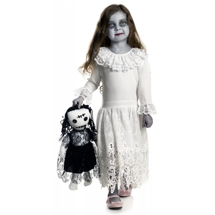 Diy creepy doll costume