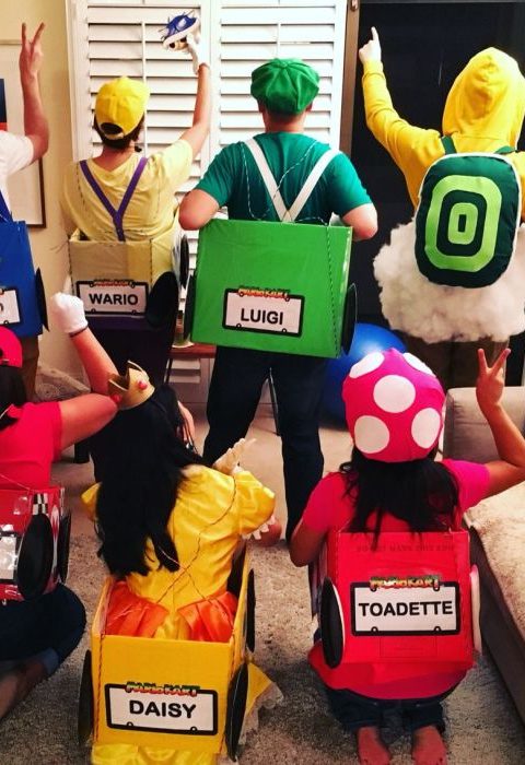 Mario kart costumes diy