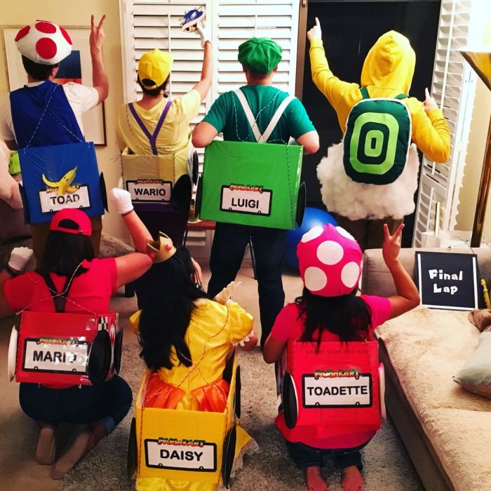 Mario kart costumes diy