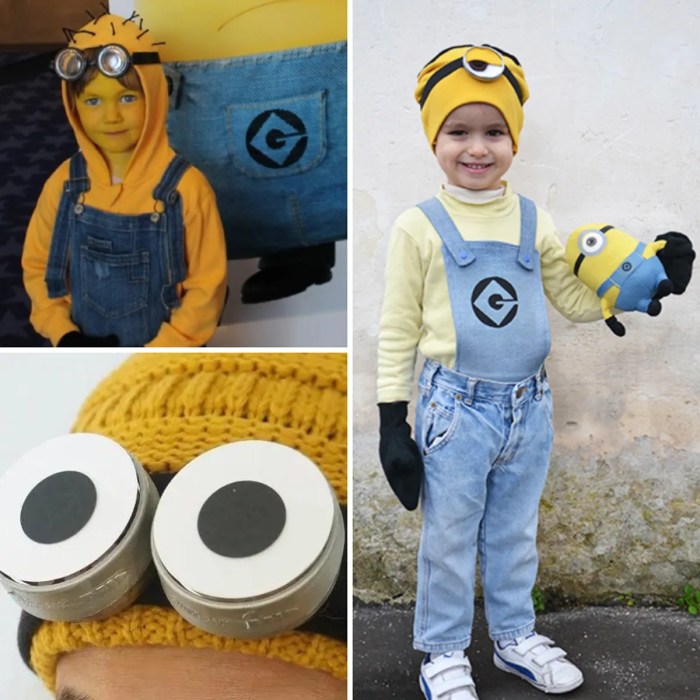 Diy purple minion costume