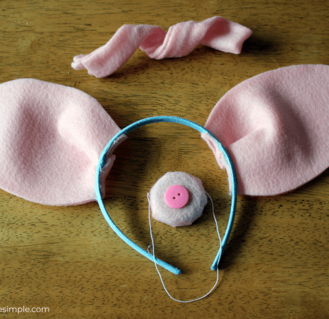 3 little pigs diy costume