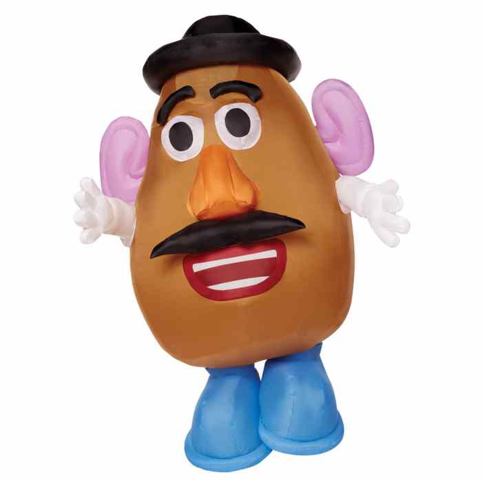 Diy mrs potato head costume