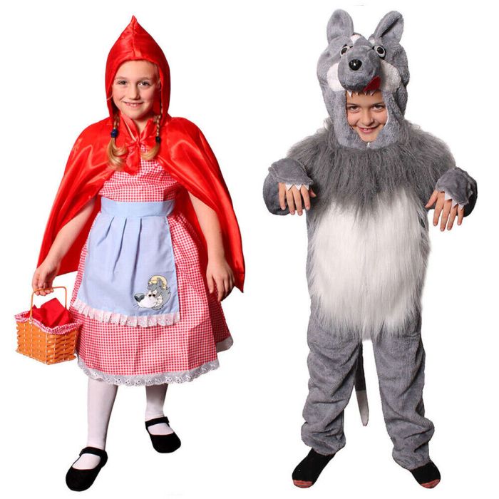 Diy red riding hood costumes