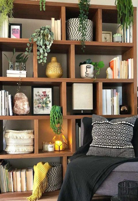 Ideas for shelf decor