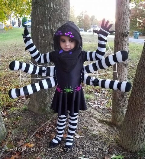 Diy spider web costume