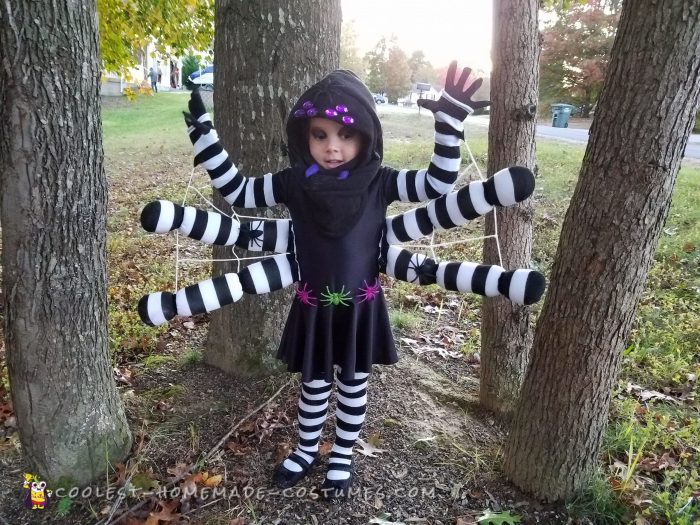 Diy spider web costume