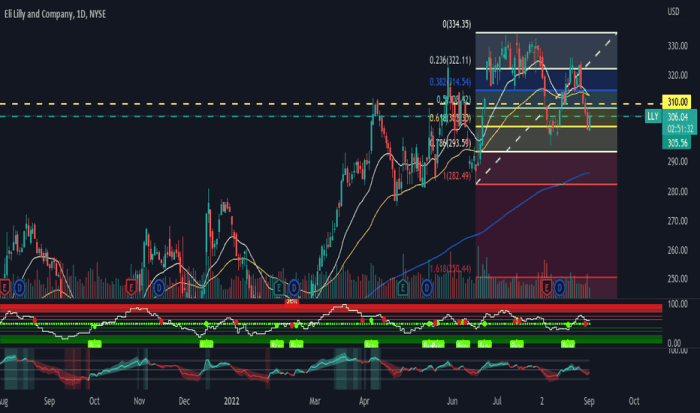 Lly stock price forecast